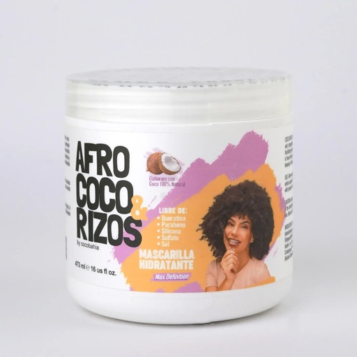 [03-CB518126] Afro Coco & Rizos Mascarilla 16 OZ