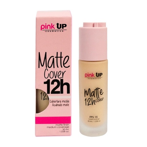 [PKMHR400] MATTE COVER 12HR PINK UP 400